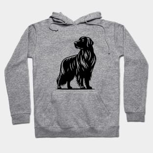 Flat Coat Retriever Dog Hoodie